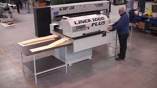 Ребросклеивающий станок для сшивки шпона LINEA