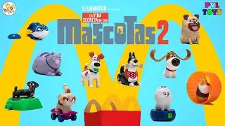 McDonald's Complete Happy Meal Collection 2019 The Secret Life of Pets 2
