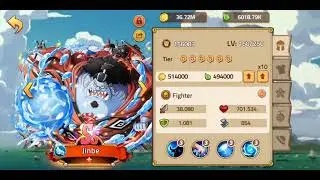Upgrade Sanji NW ke Bintang 10 Epic Treasure Indonesia Server 27 | Game One Piece Terbaru 2021
