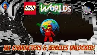 LEGO Worlds All Characters and Vehicles Unlocked from Classic Space DLC Pack