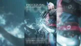 UE | Procedural Weapon VFX Pack | Trailer [4K]