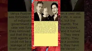 This one year old child was banned from the USSR for life🚫