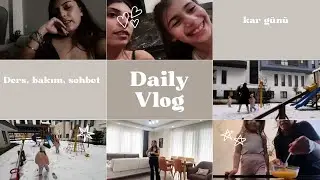 Kar tatili / çocuklar ile bir gün / ders çalışma aşkım peki