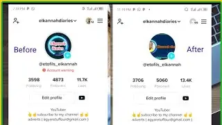 Remove Tiktok Account Warning; How to remove Tiktok Account Warning in 24hours ( 2022 )