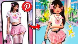 I Recreated *PINTEREST OUTFITS* to WIN EVERY ROUND in Dress to Impress (Roblox)