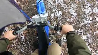 Shindaiwa swapped MX350 in the snow!