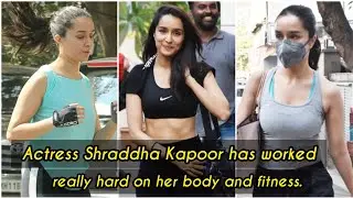 Shraddha Kapoor ​With her chiseled abs 🔥 | Actress has worked really hard on her body and fitness.