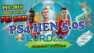 PES 2021 PS4 HEN 5.05 EURO EDITION