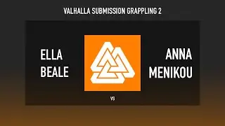 Valhalla Submission Grappling 2 - Ella Beale vs Anna Menikou