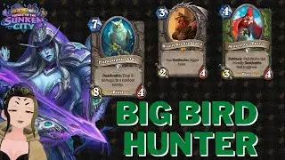 A Monstrous Way To Play BIG HUNTER! | Hunter Deck | Hearthstone Throne of The Tides