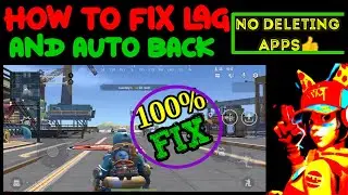 How to fix lag and autoback in farlight 84 | 100%fix lag and auto back | 