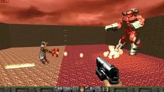 Doom infighting Cyberdemon lord vs Final Cyberdemon