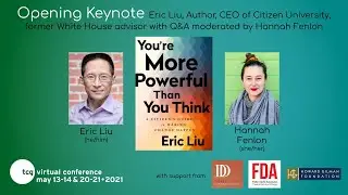 2021 Virtual Conference | Opening Keynote: Eric Liu