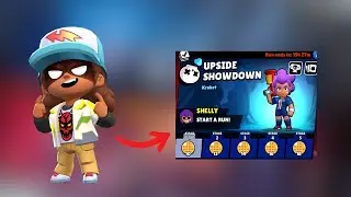 How To Play New STRANGER THINGS GAMEMODE In Brawl Stars (upside showdown)