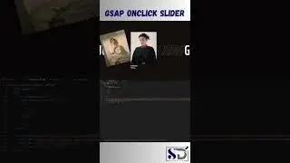 GSAP Slider Design | HTML  , CSS & JS| SDSQUAR Solutions 