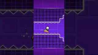 Running from Geometry Dash Cube 