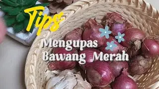 Tips atau Cara Mengupas Bawang Merah Tanpa Pedih Mata 2023 #tips #tipsmasak #masak #bawangmerah