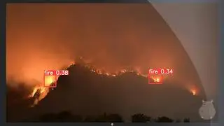 Drone Camera Fire Detection with YOLOV5  &  PyTorch.