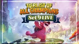 CHALLENGER RANK 1's FULL GUIDE TO SET 9 TFT CHAMPIONS BIS/TIERLIST
