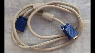 Что внутри SVGA кабеля