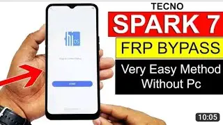 Tecno Spark 7 Frp bypass without pc।ALL Tecno frp bypass in this new method2023.
