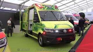 New Zealand St. John Ambulance - Exterior, Lights & Interior - VW Crafter - Rettmobil 2023 Germany