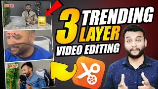 3 Layer Video Editing ✅️ | Youcut Video Editing Kaise Kare | Video Editing Kaise Kare