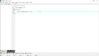 How To Print Words in Dev C++