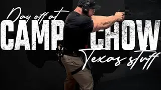 CAMP CHOW | DAY 2 - REST DAY & SOME FUN AT THE RANGE | Hunter Labrada | 2.5 WEEKS OUT