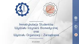 Inauguracja roku akademickiego 2024/2025 Wydziału IB i Wydziału OZ | 7 października 2024
