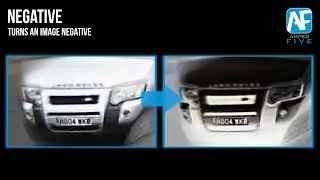 Negative: Turn an Image Negative in Amped FIVE