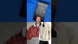 3 POOR QUALITY Materials Avoid buying clothes 