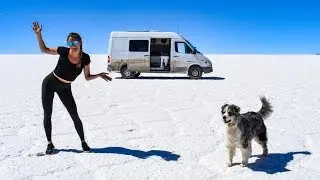 You Won't Believe This is REAL | Van Life on The World's LARGEST Salt Flats