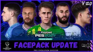 PES 2021 - UPDATE FACE V120 - SIDER VERSION & CPK VERSION | PC