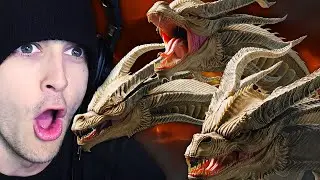 the TERRIFYING story of GHIDORAH falling to earth