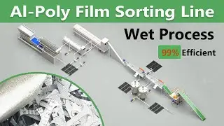 Innovative Wet Process for Aluminum Plastic Film Recycling – 99% Efficient!