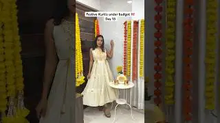 Festive outfits under budget | Part 13 |Shruti Kothari | Ethnic Outfits#festivewear#ethnicwear #grwm