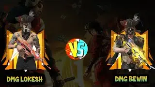 DMG LOKESH💥 VS DMG BEWIN💥/ FRIENDLY ROOM MATCH/ ONLY ONE TAP CHALLENGE/ #freefire #youtube #warloop