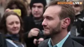 Ник Вуйчич в Петербурге: «Я бы спросил Бога, за что Ты так любишь меня?»