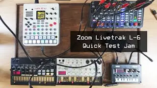 Zoom Livetrak L-6 mixer/recorder test drive - Back in the saddle