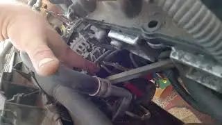 Как открыть капот Renault Fluence еще один способ