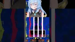 DODGE 100%!!!! #vtuberclips #vtuber #asriel #undertale