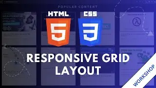 Responsive Grid Layout using FlexBox, HTML & CSS