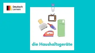 Goethe Zertifikat A1 Start Deutsch 1 Wortschatz die Elektrogeräte