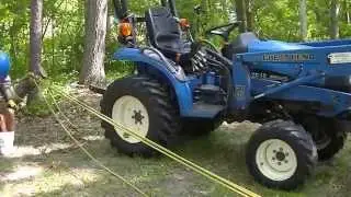 Mechanical Advantage vs. Straight Pull Stumpin'