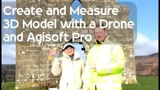 Measuring a 3D Model with DJI Phantom 4 and Agisoft Pro Tutorial