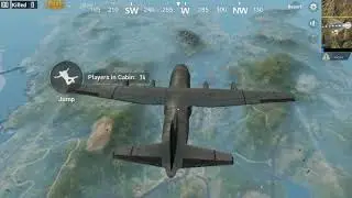PUBG PARAŞÜTLE ATLAMA HAVADA DANS ETME