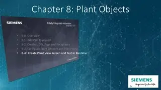 WinCC Unified V17 # 32: Create Unified Plant View Screen and Test In Runtime 👷 