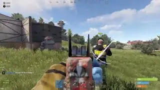 убили заряженного чела rust/раст