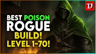 BEST POISON ROGUE BUILD LEVEL1-70! Diablo 4